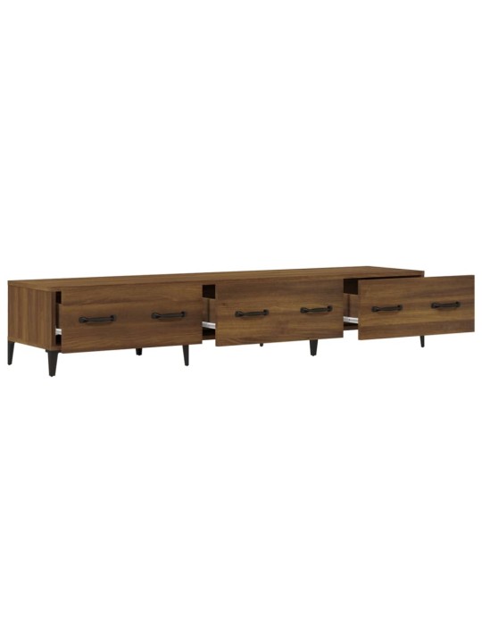 Tv skapītis, ozolkoka krāsa, 150x34,5x30 cm, inženierijas koks