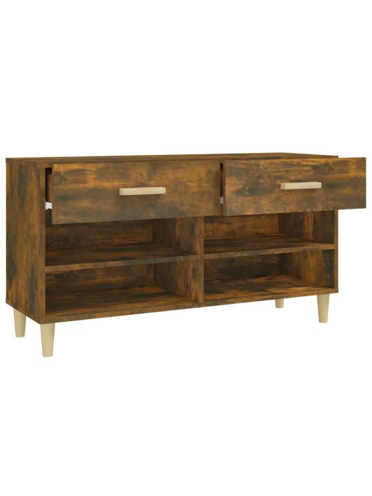 Apavu skapītis, ozolkoka krāsa, 102x35x55 cm, inženierijas koks