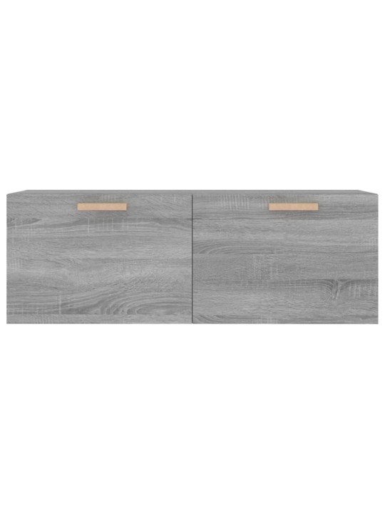 Sienas skapītis, pelēka ozola, 100x36,5x35cm, inženierijas koks