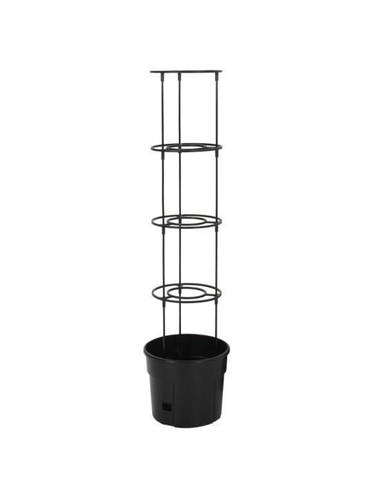 Pods tomātu audzēšanai, ø29,5x115 cm, pelēks, polipropilēns