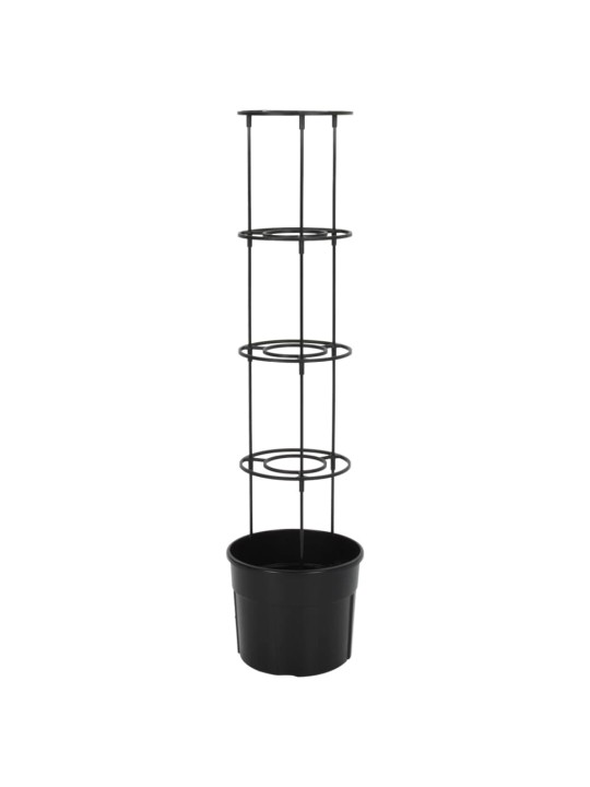 Pods tomātu audzēšanai, ø29,5x115 cm, pelēks, polipropilēns