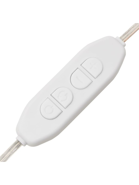Spoguļgaldiņa komplekts, led, medus brūns, priedes masīvkoks