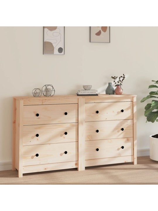 Kumode, 140x35x80 cm, priedes masīvkoks