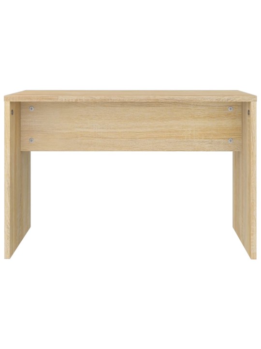 Spoguļgaldiņa komplekts, ozolkoka krāsa, 86,5x35x136 cm