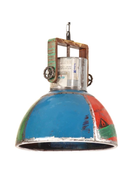Griestu lampa, industriāls stils, krāsaina, 25 w, 40 cm, e27