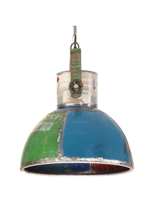 Griestu lampa, industriāls stils, krāsaina, 25 w, 40 cm, e27