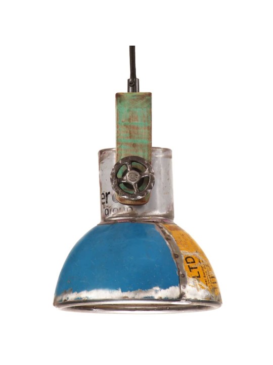 Griestu lampa, industriāls stils, krāsaina, 25 w, 19 cm, e27