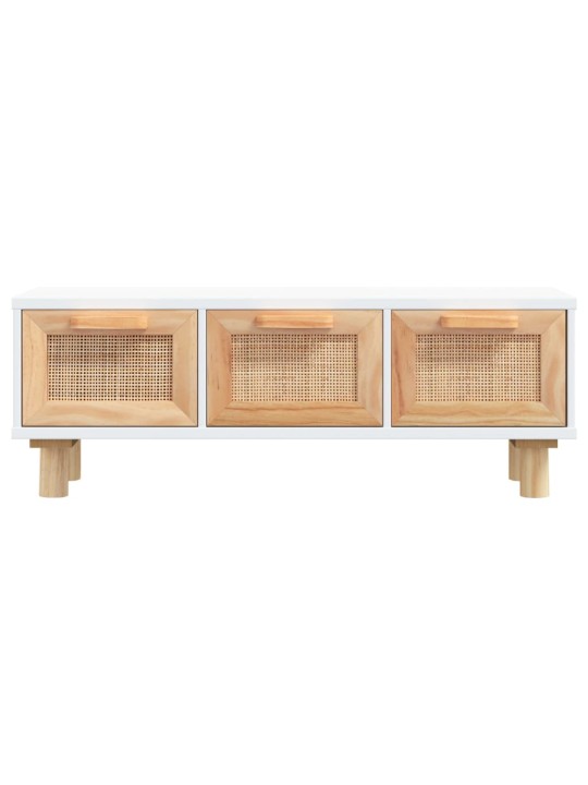 Kafijas galdiņš, brūns, 80x40x30 cm, inženierijas koks, priede