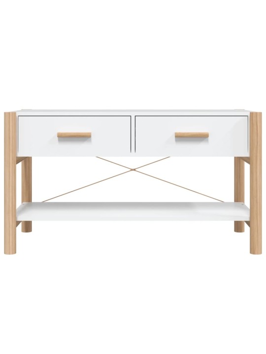 Tv skapītis, balts, 82x38x45 cm, inženierijas koks