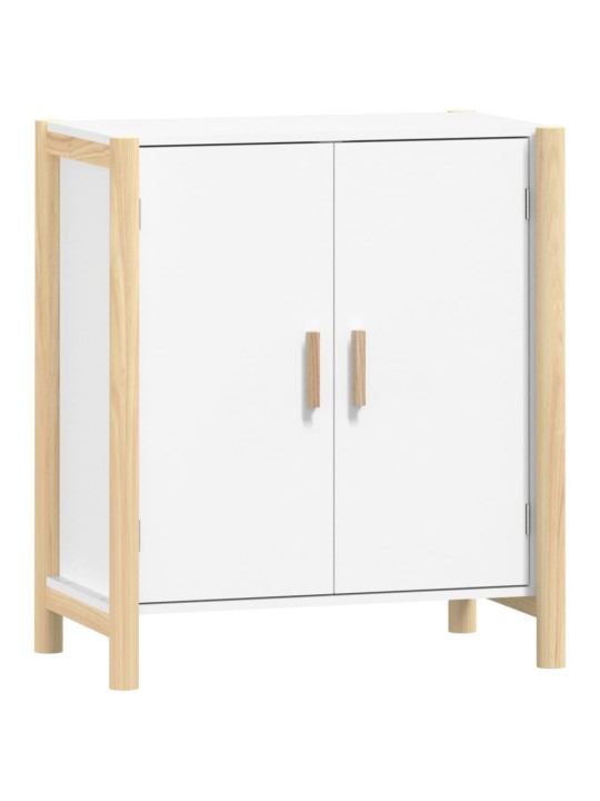 Kumode, balta, 62x38x70 cm, inženierijas koks