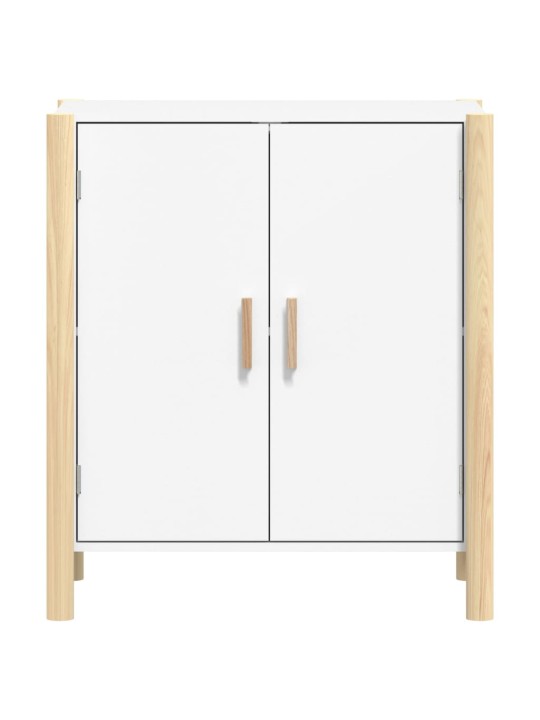 Kumode, balta, 62x38x70 cm, inženierijas koks