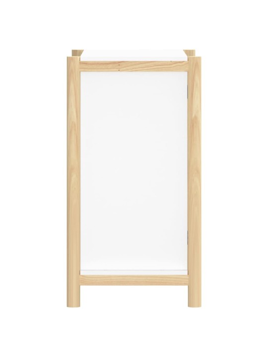 Kumode, balta, 62x38x70 cm, inženierijas koks