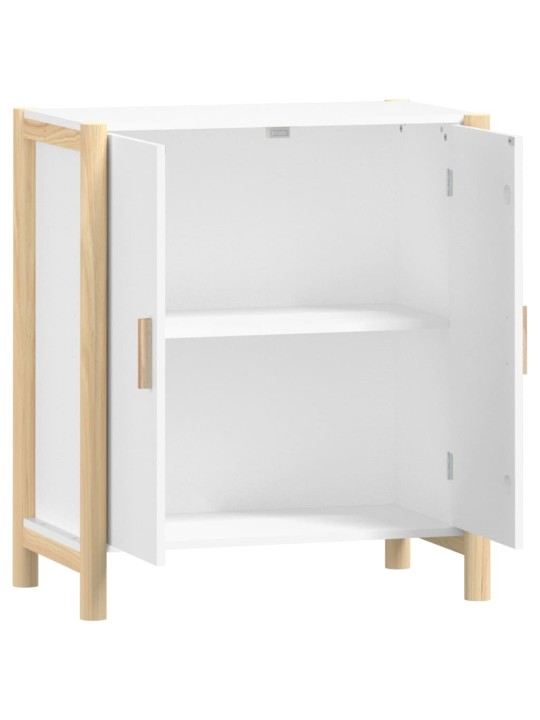 Kumode, balta, 62x38x70 cm, inženierijas koks