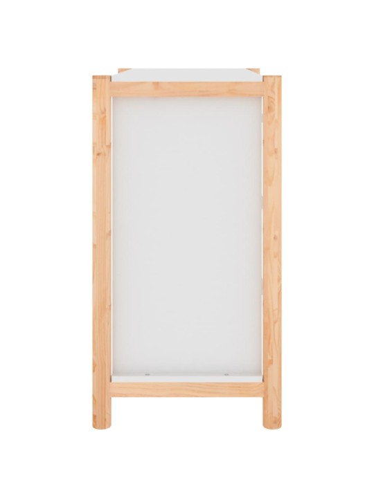 Kumode, balta, 62x38x70 cm, inženierijas koks