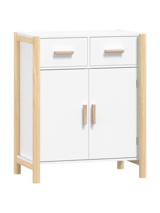Kumode, balta, 62x38x75 cm, inženierijas koks