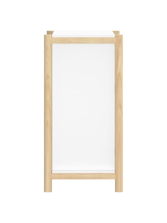 Kumode, balta, 62x38x75 cm, inženierijas koks