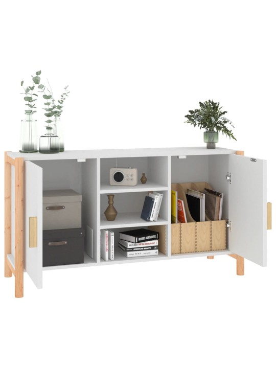 Kumode, balta, 107x38x60 cm, inženierijas koks