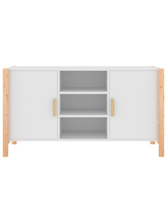 Kumode, balta, 107x38x60 cm, inženierijas koks