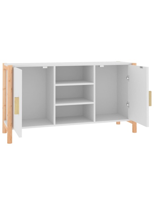 Kumode, balta, 107x38x60 cm, inženierijas koks