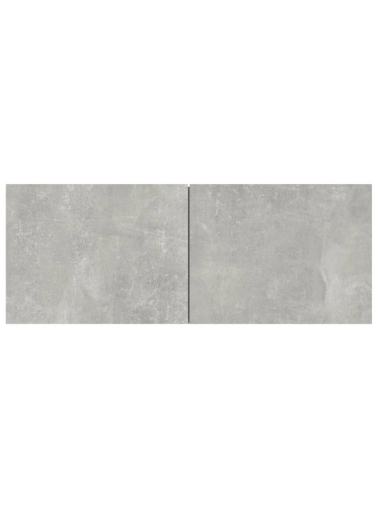Tv skapīši, 4 gab., betonpelēki, 80x30x30 cm, inženierijas koks