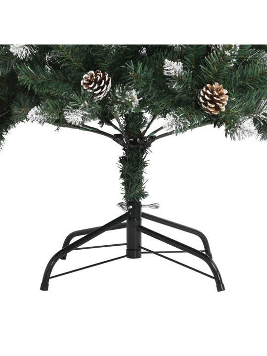 Mākslīgā Ziemassvētku egle ar statīvu, zaļa, 120 cm, PVC