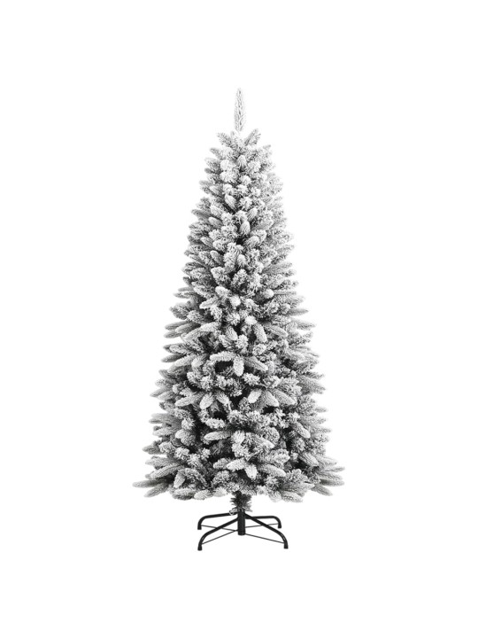 Mākslīgā Ziemassvētku egle ar sniegu, 150 cm, PVC&PE
