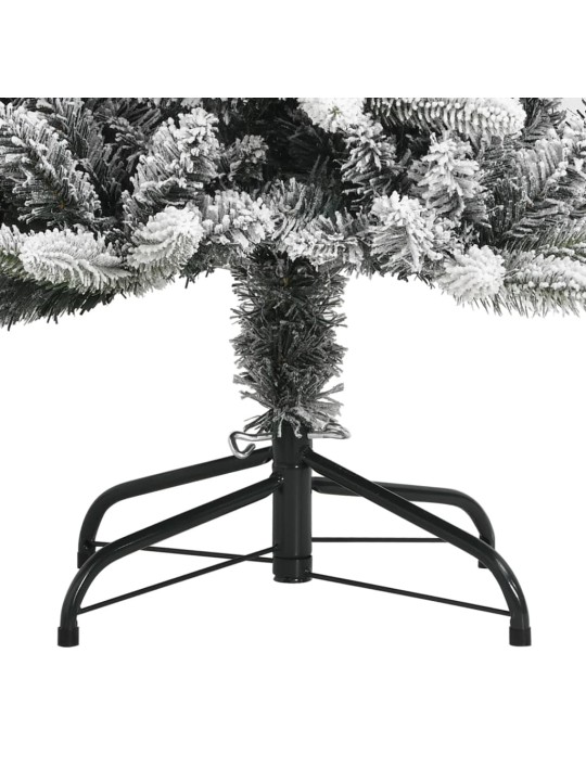 Mākslīgā Ziemassvētku egle ar sniegu, 150 cm, PVC&PE