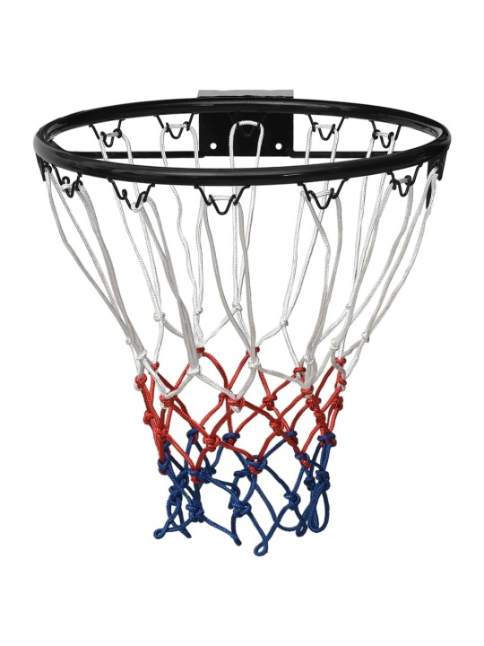 Basketbola grozs, melns, 39 cm, tērauds