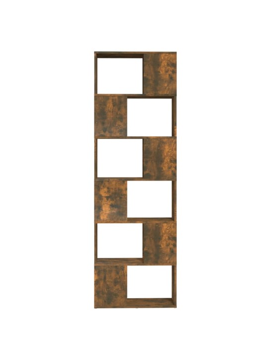 Grāmatu plaukts, aizslietnis, ozolkoka krāsa, 60x24x186 cm