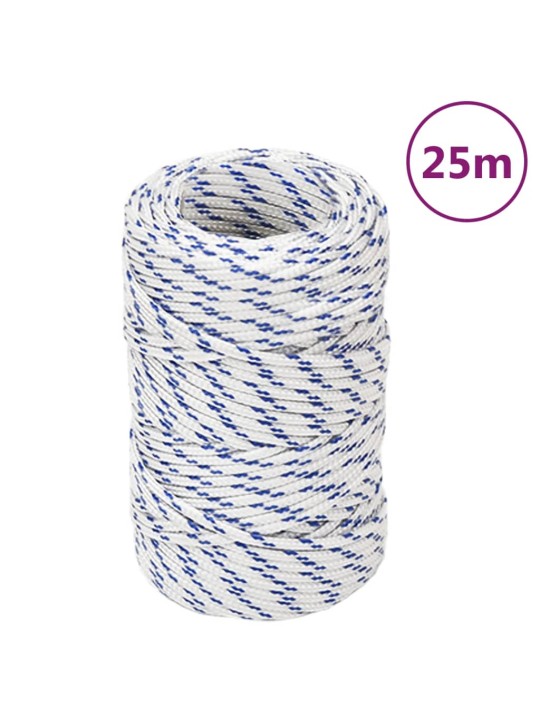 Laivu virve, balta, 2 mm, 25 m, polipropilēns