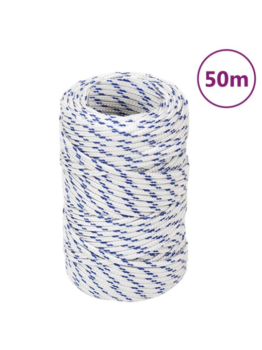 Laivu virve, balta, 2 mm, 50 m, polipropilēns