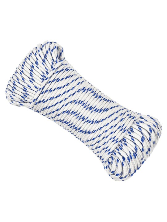 Laivu virve, balta, 4 mm, 25 m, polipropilēns