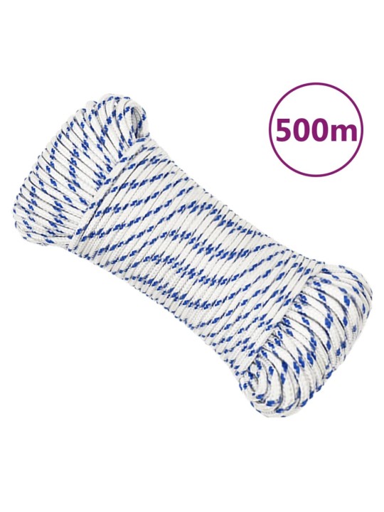 Laivu virve, balta, 5 mm, 500 m, polipropilēns