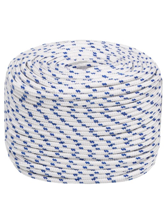 Laivu virve, balta, 6 mm, 25 m, polipropilēns