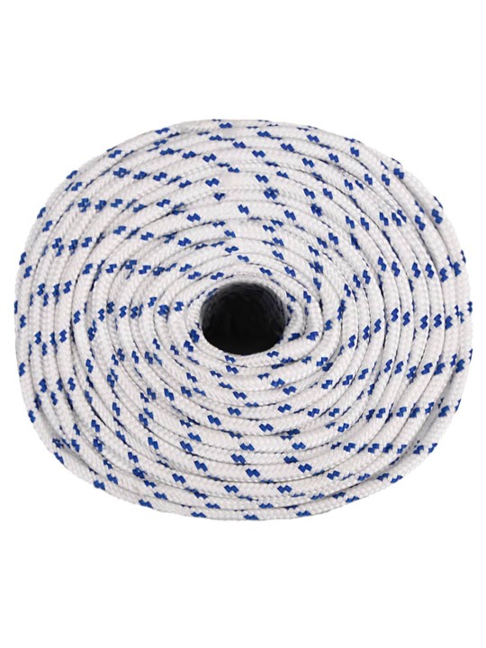 Laivu virve, balta, 8 mm, 50 m, polipropilēns