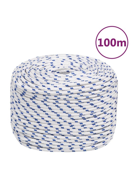 Laivu virve, balta, 10 mm, 100 m, polipropilēns