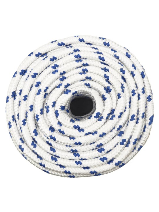 Laivu virve, balta, 12 mm, 25 m, polipropilēns
