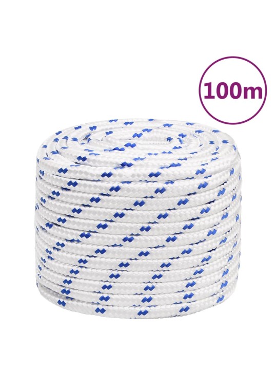 Laivu virve, balta, 16 mm, 100 m, polipropilēns