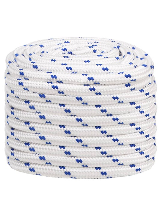 Laivu virve, balta, 20 mm, 25m, polipropilēns