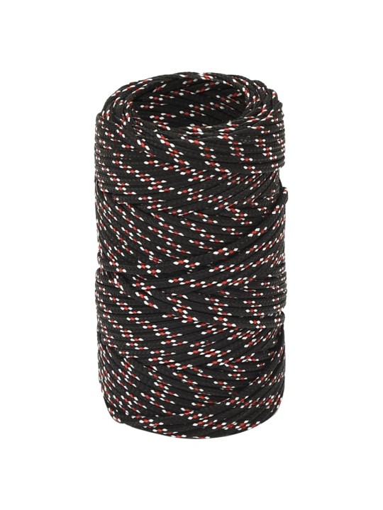 Laivu virve, melna, 2 mm, 50 m, polipropilēns