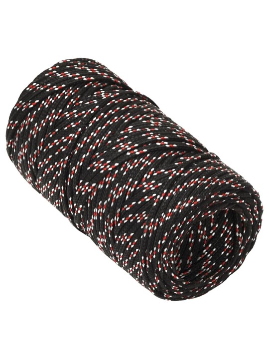 Laivu virve, melna, 2 mm, 50 m, polipropilēns