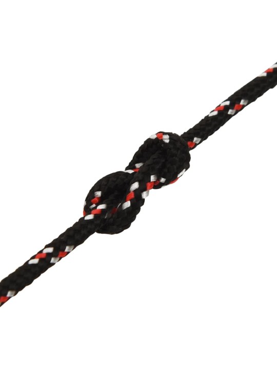 Laivu virve, melna, 4 mm, 50 m, polipropilēns