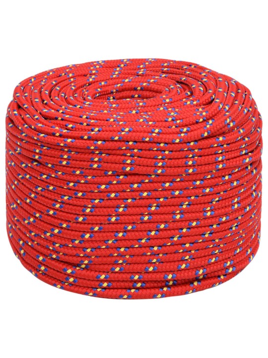 Laivu virve, sarkana, 10 mm, 500 m, polipropilēns