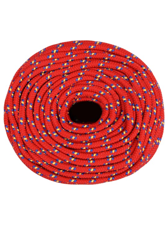Laivu virve, sarkana, 10 mm, 500 m, polipropilēns