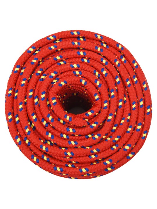 Laivu virve, sarkana, 14 mm, 25 m, polipropilēns