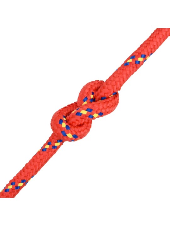 Laivu virve, sarkana, 18 mm, 25 m, polipropilēns