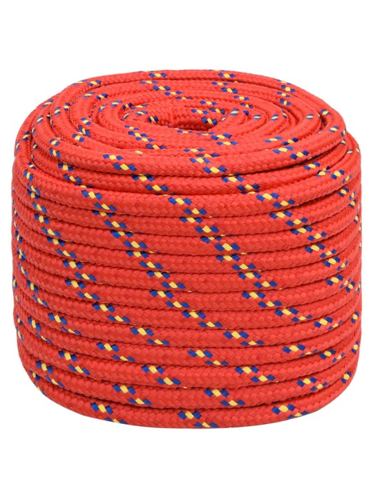 Laivu virve, sarkana, 18 mm, 100 m, polipropilēns