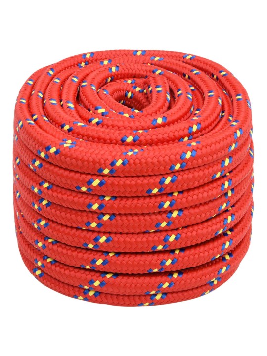 Laivu virve, sarkana, 20 mm, 100 m, polipropilēns