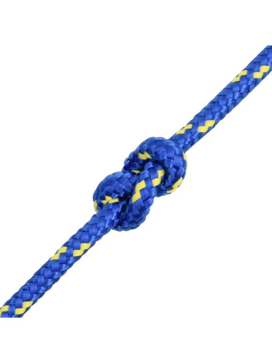 Laivu virve, zila, 8 mm, 25 m, polipropilēns