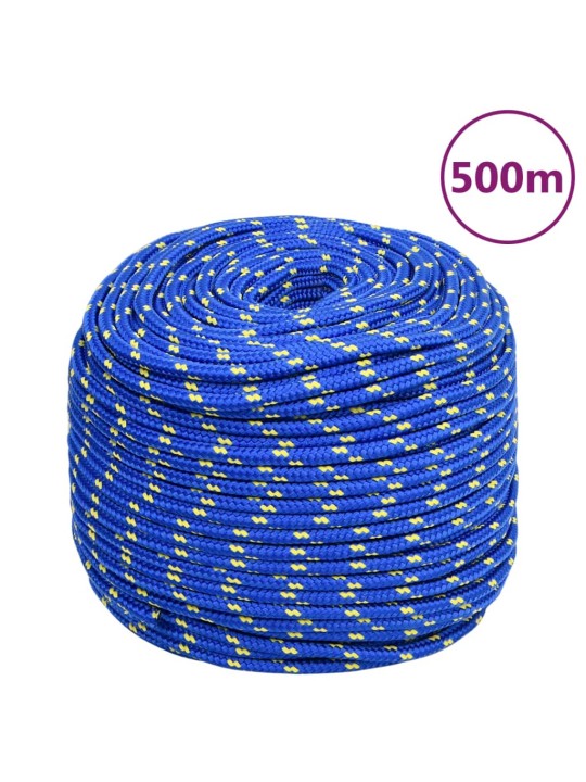Laivu virve, zila, 10 mm, 500 m, polipropilēns